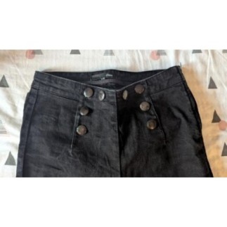 Pantalon Etam Noir Taille : 36