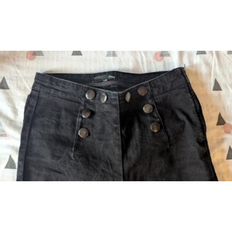 Pantalon Etam Noir Taille : 36