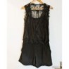 Combi Short Noir Dentelle Taille : 36
