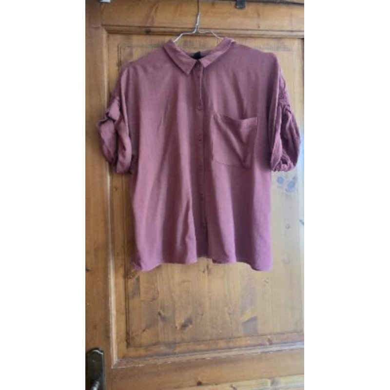 Chemisier femme prune taille 40 