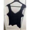 Débardeur noir dentelle Promod Femme Taille S
