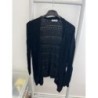 Gilet noir long taille S