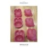 3 moules lapin silicone 