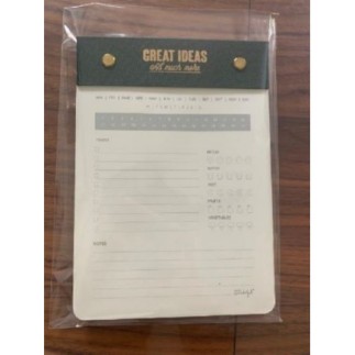 Grand bloc note neuf