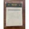 Grand bloc note neuf