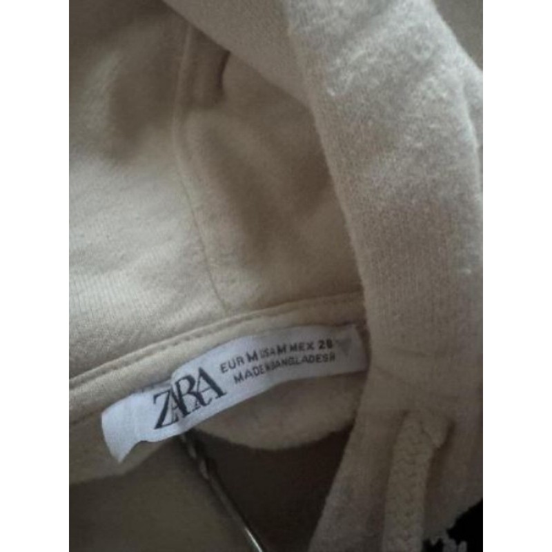 Sweat beige sans manches ZARA TAIMLE M