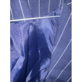 Veste bleu à rayures...