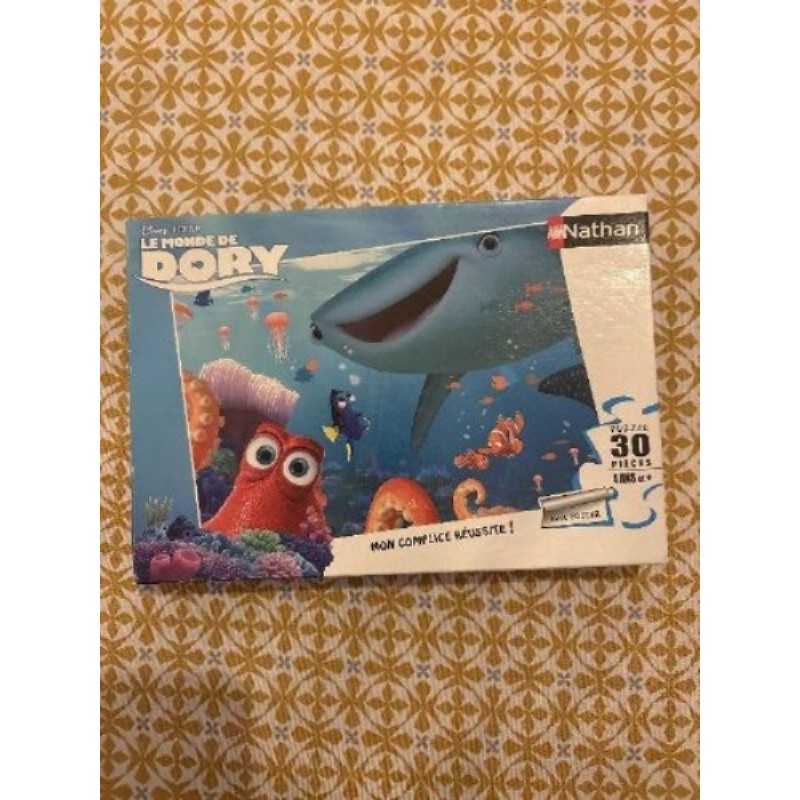 Dès 4 ans - Puzzle « Le monde de Dory » de Nathan - 30 pièces - JEU COMPLET