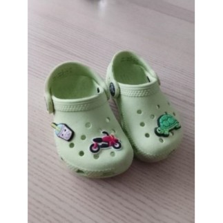Crocs vert clair 22-23 avec...