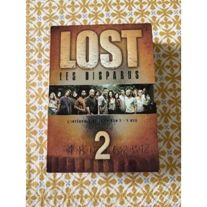 Coffret DVD - Lost Les Disparus - Saison 2 - Lot De 7 DVD