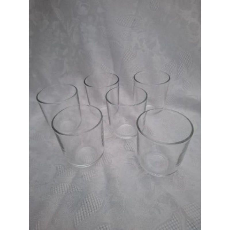 LOT 6 VERRES RONDS  n
