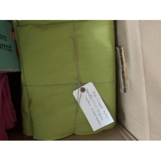 Très grande nappe anis...