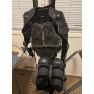 Gilet de protection Moto Crosse avec genouillères(3pièces)