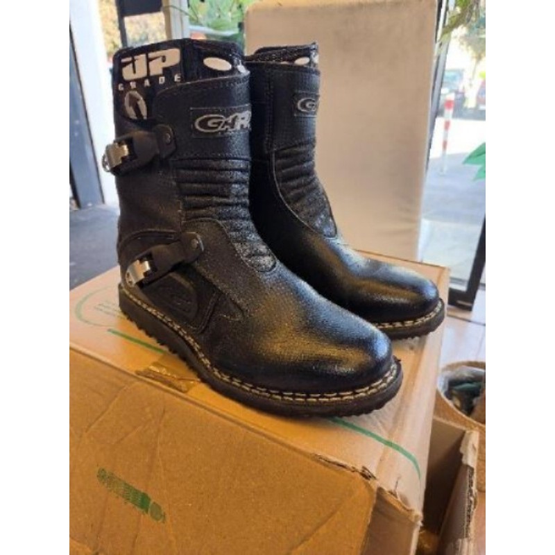 Botte moto noir (Femme/Homme), Pointure 43