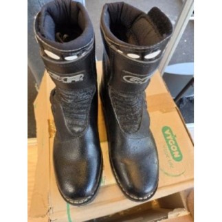 Botte moto noir (Femme/Homme), Pointure 43