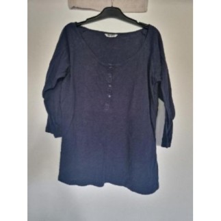 Tee-shirt Pull&Bear bleu...