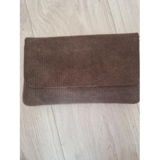 Pochette marron 