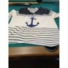 Tee shirt femme marin