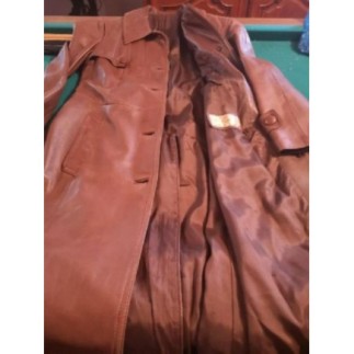 Manteau veritable cuir...