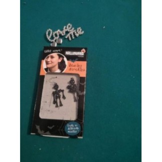 Boucle oreille et broche