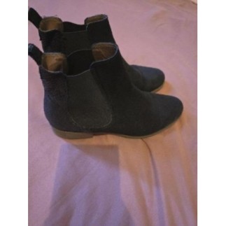 Bottines femme noires très...
