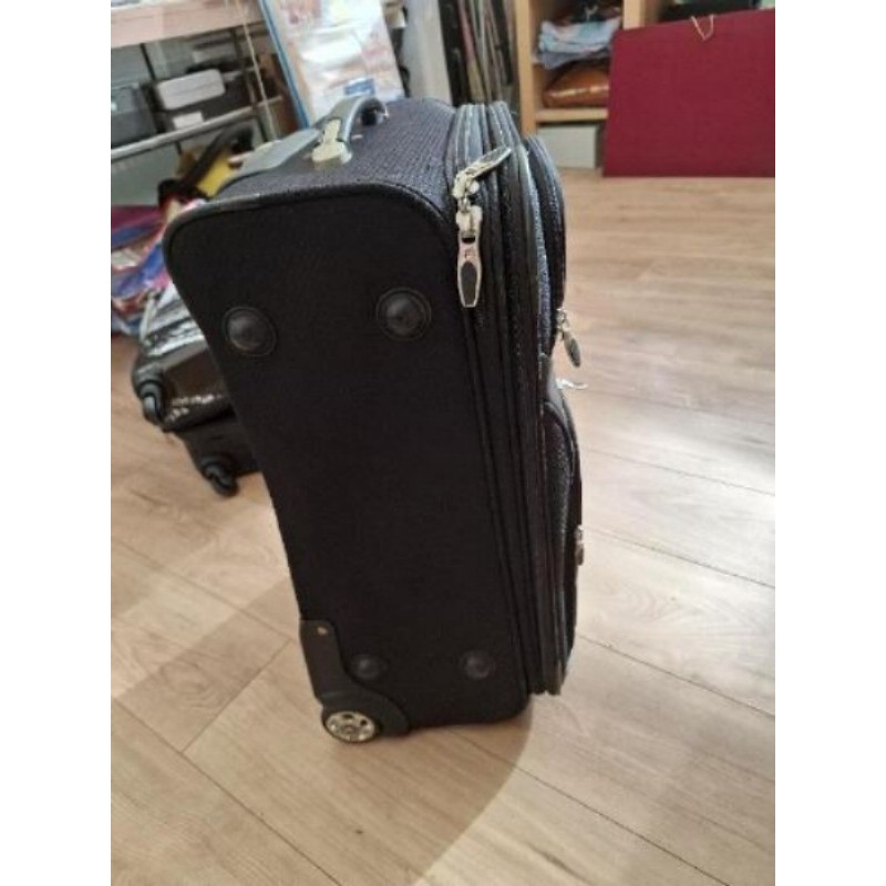 Valise tissus large  coque dure