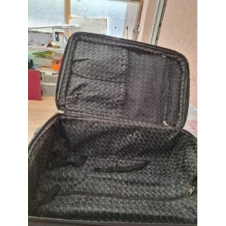 Valise tissus large  coque dure