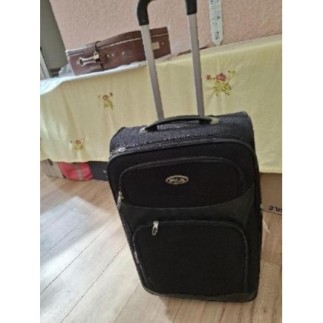 Valise tissus large  coque dure