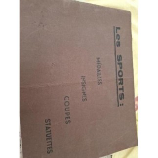 Vieux livret récompenses...