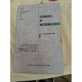 Éléments de mathematiques 2969