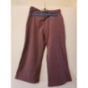 Pantacourt prune taille 40 in extenso