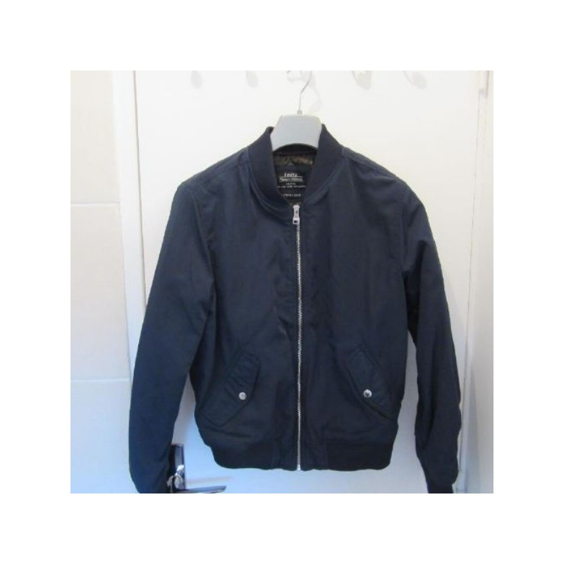 (4341) BOMBERS femme BERSKA T. XL bleu marine neuf