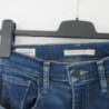 (4394) JEAN femme LEVIS W.26 L.28 T.36 bleu mile high super skinny neuf