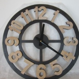 (4452) HORLOGE bois...
