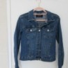 (4454) VESTE JEAN femme STRADIVARIUS T. S TBE