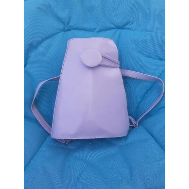 SAC A MAINS/DOS  COULEUR  PARME ETAT NEUF