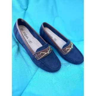 MOCASSIN BLEU MARINE &...