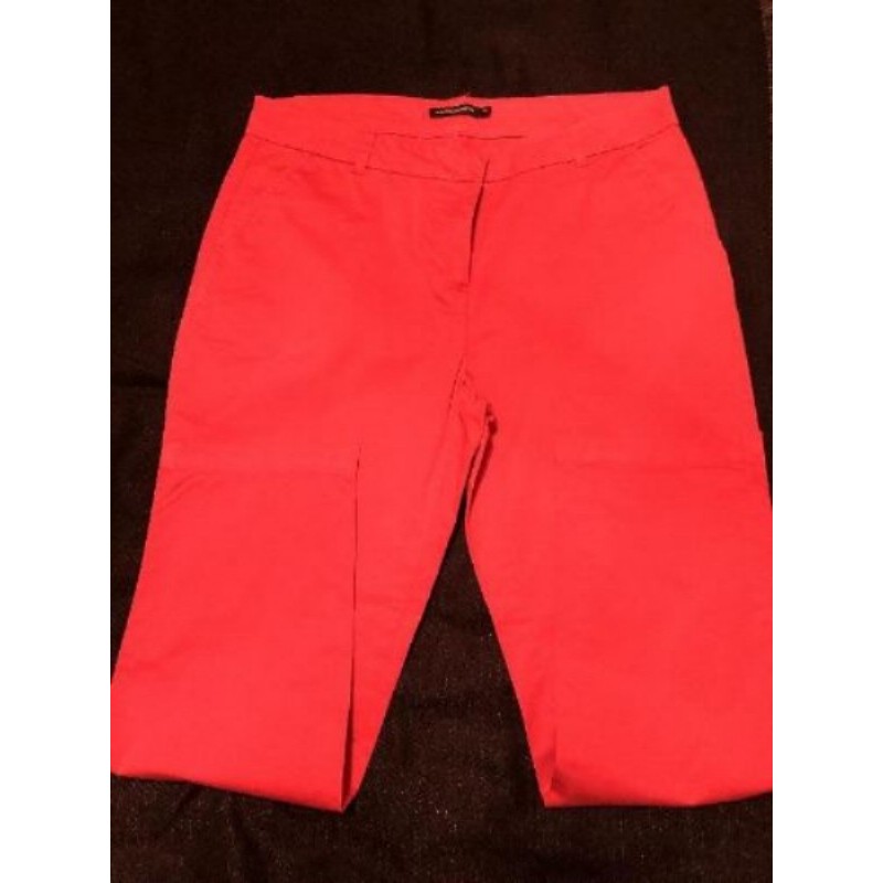 Pantalon MONOPRIX 3/4 orange taille 42