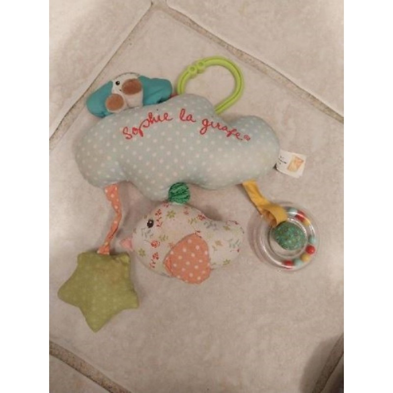 Accroche poussette Sophie la girafe