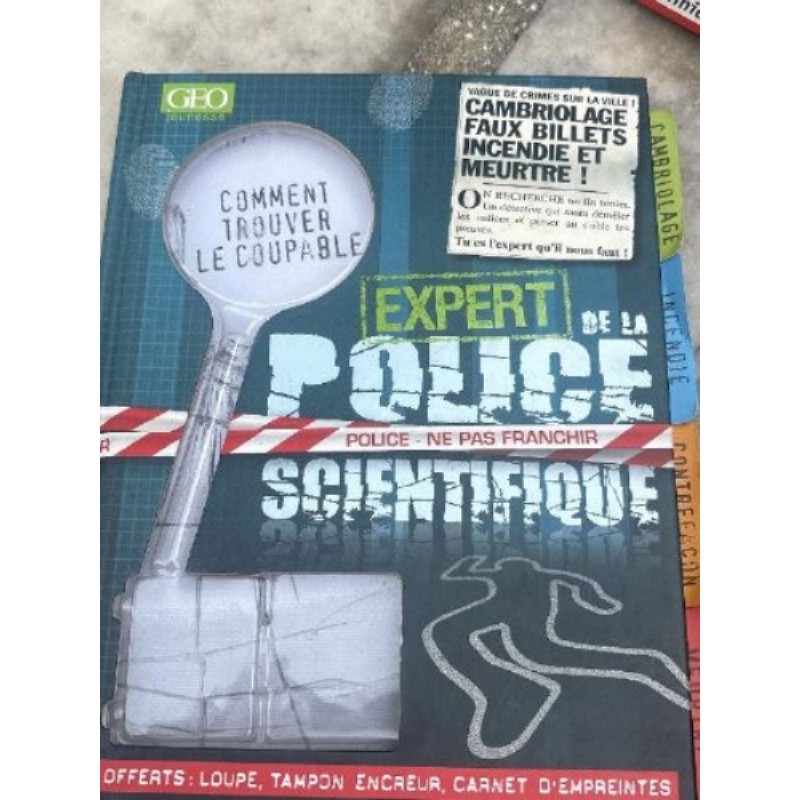 Livre expert police scientifique 