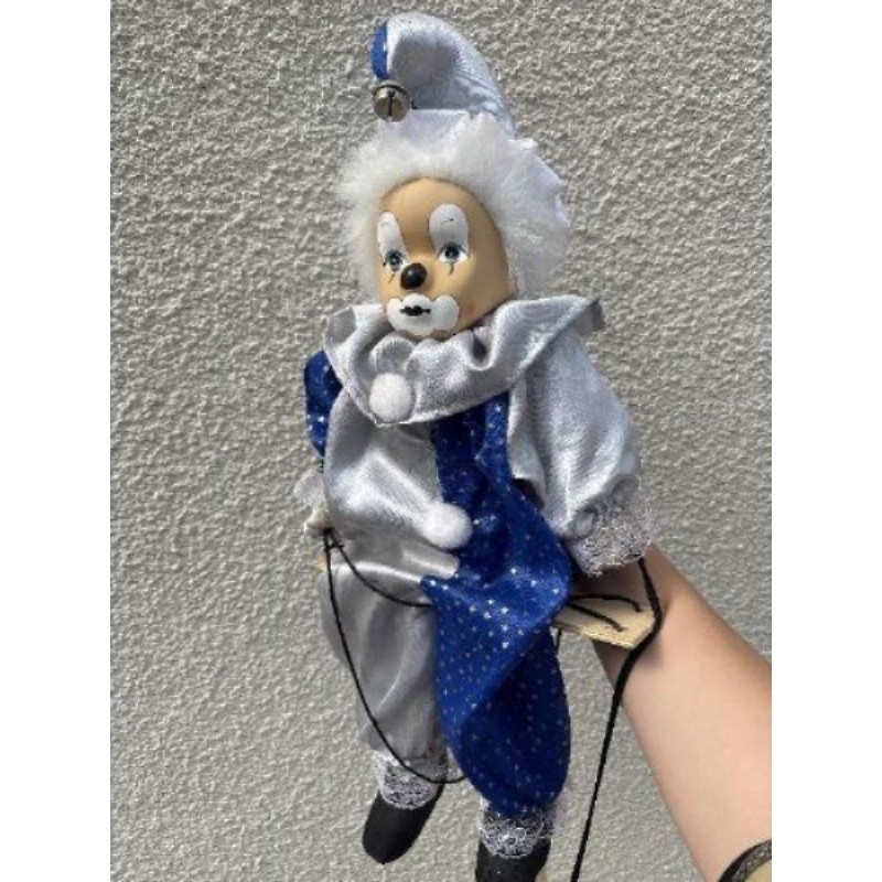 clown marionnette salopette 