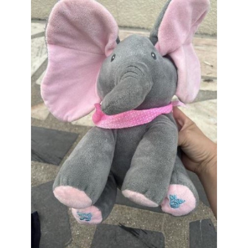 Peluche éléphant interactive 