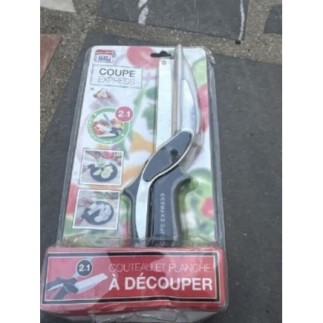 Couteau et planche à...