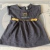 Robe bleu Mon petit chaton Sucre d'Orge 3 mois