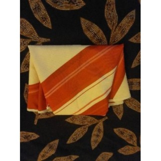 Nappe ronde 160 cm beige rose