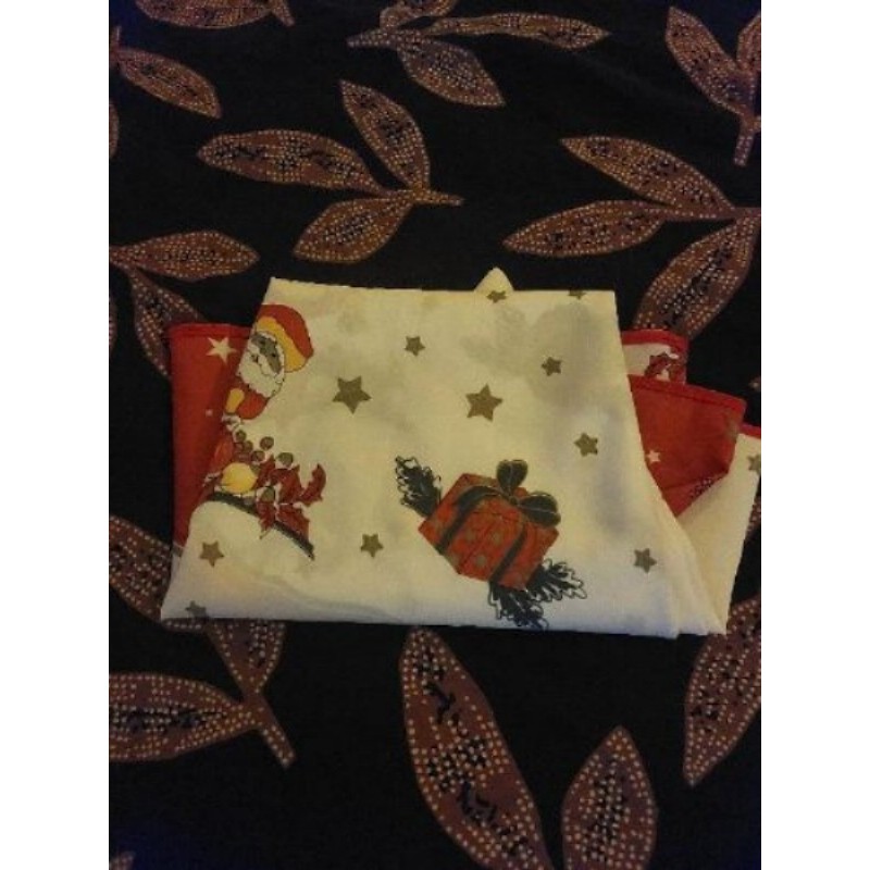 Nappe ronde Noël 160 cm