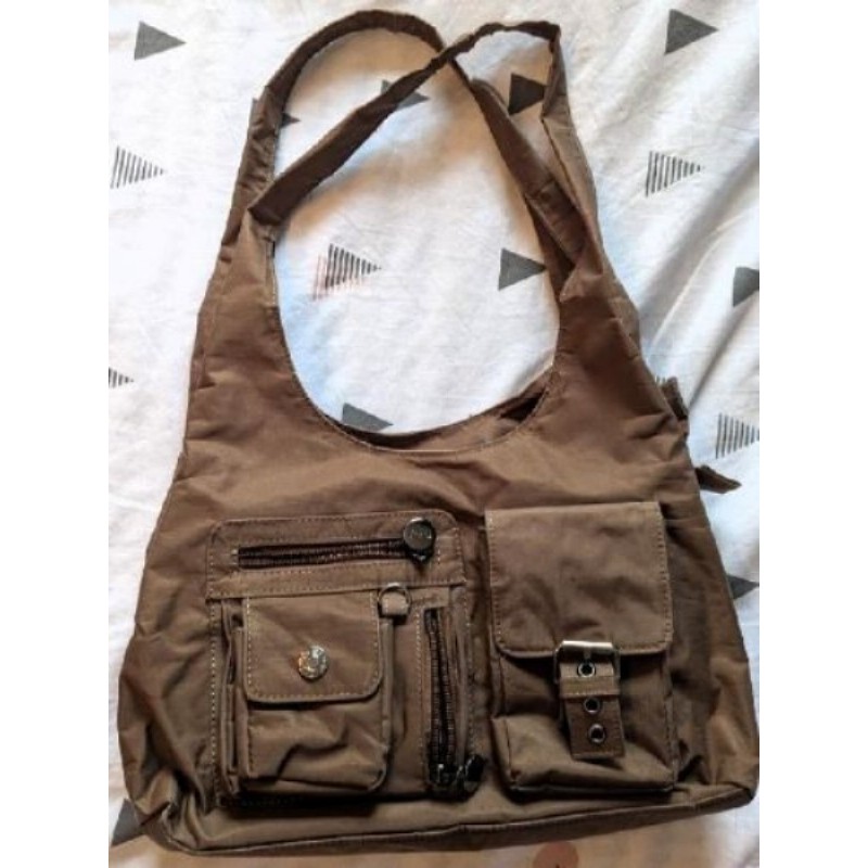 Sac à mains marron David Jones