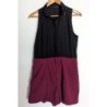 Combishort Noire et bordeaux Atmosphere Taille : 38