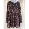 Robes à fleurs bleue et rose voile Forever 21 USA / T.M