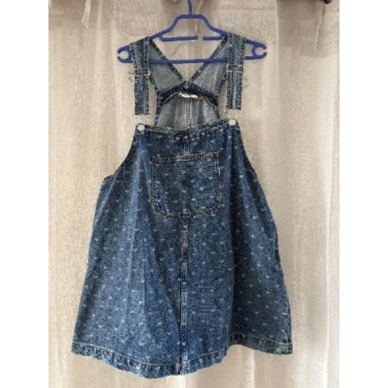 Robe en jean bleu a cœurs Monki / T.L